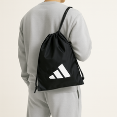 아디다스 짐색 슈즈백 보조가방 신발주머니 운동화가방 축구공 공 수납 다용도 경량 짐백 짐쌕, 1개