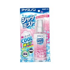 白元アース 衣物清涼噴霧 肥皂香 涼感消臭 日本製造 100ml, 1個