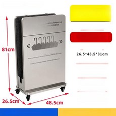 루미노셀렉 우산털이 우산빗물제거기 빗물제거기 제거, 1개, 스테인리스스틸 소형 번체