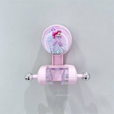 小日子家居館 花灑支架 強力吸盤免打孔可移動浴室固定座, 美人魚(花灑支架)