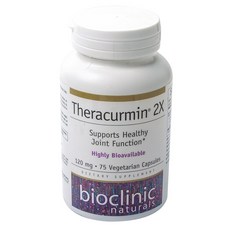 BIOCLINIC NATURALS Theracurmin 2X薑黃素萃取素食膠囊, 75顆, 1罐
