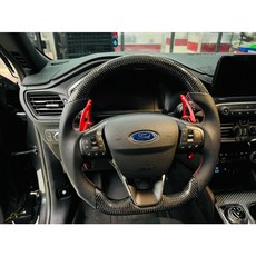 FORD 三代 2022 KUGA 鋁合金加大加長換檔撥片, 藍色, 1個