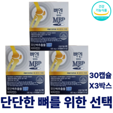 네추럴웨이 뼈엔 엠비피 MBP 130mg x 30캡슐 / 3박스, 30정
