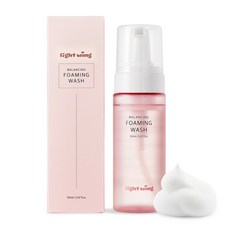 Light Wing 平衡泡沫洗面奶 150ml 弱酸性乳酸菌女性潔面乳