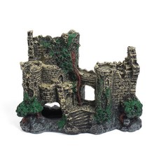 수족관인테리어 어항장식 구멍난성벽 구피 데코 물고기 은신처, _랜덤발송