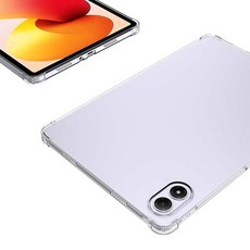 케이스나라 샤오미 레드미 패드2 프로 12.1 XiaoMi Redmi Pad2 Pro 호환 투명 젤리 케이스 커버, 1개