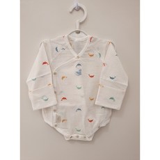 [압소바] / 여름철 시원하게 입기 좋은 배냇슈트 /신생아 선물/신생아 실내복으로 추천/ 편한 착용감/ *미코배냇슈트*