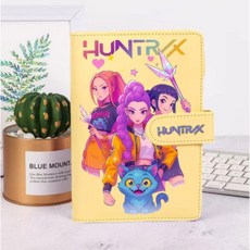 케이팝 데몬헌터스 일기장 KPOP 데몬헌터스 팬아이템, 1개, 옐로우02