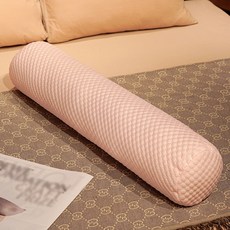 바디필로우 여름 시원한 전신쿠션 안는인형 롱쿠션 수면베개 허그쿠션 침대쿠션 대형베개 숙면쿠션 인형 인테리어 귀여운 캐릭터쿠션 애니 모찌 베개 나혼산, 3_아이스 실크 콩콩 연핑크