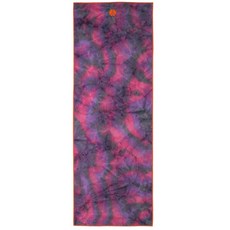 Manduka Yogitoes 環保瑜珈舖巾 Groovy 吸汗止滑 隔離公用墊 可機洗烘乾衛生 LCYA 特價, Springburst 魔幻紫, 1個