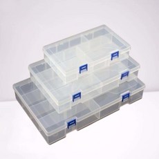 이코리브 플라스틱 멀티박스 부품 공구상자 박스 보관함 정리함 부품통, 소형, 1개