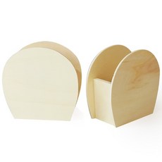 반원형 우드 연필 홀더, 열개