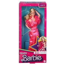 Barbie 1977 超級巨星芭比 簽名系列娃娃, 1個