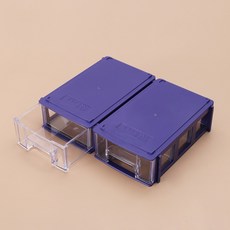수납함 정리함 사물함 부품상자 5cm 8.5x4.5cm 네이비 다용도수납함 부품박스
