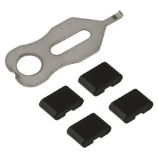 FORT LEE USB TYPE-C 타입C 포트락 잠금장치 키1잠금알4 typecl104, 4개