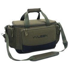 YVLEN 낚시 태클 박스 가방 - 야외 대형 보관 100% 방수 폴리에스터 소재 3600 3700 박스에 적합, Army Green（Not included Trays）, 1개