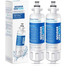 GOLDEN ICEPURE ADQ36006101 Replacement for LG LT700P 2Pack 469690 ADQ36006102 LFX31945ST LFX31925ST, 2 Count (Pack of