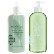 엘리자베스아덴 그린티 바디로션 500ml + 그린티 샤워젤 500ml, 1세트