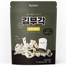 묘미담 바삭바삭 찹쌀 김부각 맥주안주 오리지널맛, 1개, 50g