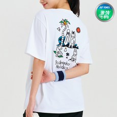 요넥스 261TS054U 배드민턴 반팔 티셔츠 남녀공용 데일리웨어