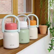 클리네 이지 핸들 보온죽통 930ml 3color 택1, 1개, 탠저린베이지