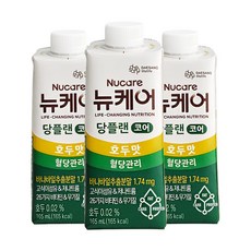 대상 뉴케어 당플랜 코어 호두맛 혈당관리 165mL 고소한, 24개