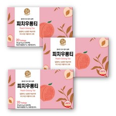 우리차 피치우롱티, 1.5g, 20개입, 3개
