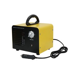 프리미엄 차량용 공기 냄새제거 오존발생기 타이머 살균 모델명, 옐로우 12V5g, 기본 모델명/품번