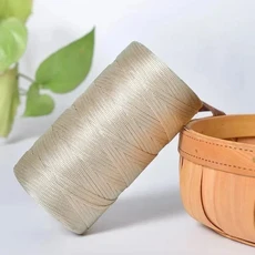 250g/롤 2.5mm 얼음 실크 스레드 여름 셰 뜨개질 원사 DIY 가방 신발 플랫 중공 손으로 짠 용품, 49 Color 19