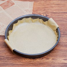 帶耳烘焙紙 雙耳蛋糕脫模紙 圓形蛋糕烘焙襯墊紙, 1個, 50張,23CM