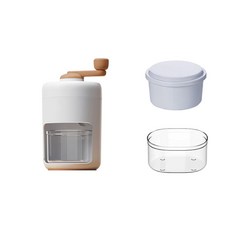 얼음분쇄 팥빙수만들기 수동 제조기 빙수기 손빙수기, 얼음틀