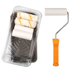 페인트 롤러 키트 아크릴 드립 사용 공예 트레이 도구 하우스 폼, 9pcs 4inch