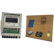 ECGSOLAX MPPT 태양광 최신 KG 제어기 12/24V 전원 관리 USB, 10A 12/24V