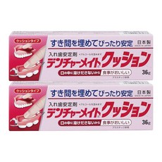 덴쳐메이트 쿠션그립 일본 의치 접합제 36g, 2