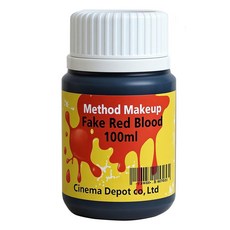 특수분장 인조피 100ml 가짜피 상처연출 할로윈 메이크업, 1개