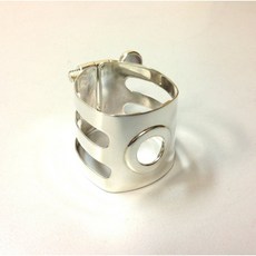 日本石森Wood Stone束圈 純銀中音薩克斯風膠嘴適用 SELMER 矢野沙織, 1個