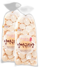 근영제과 쌀떡국튀밥 떡뻥 떡국 뻥튀기, 120g, 10개