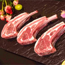 [대국맛짱] 캠핑고기 청정지역 냉동 램 양숄더랙(양고급갈비)양갈비+즈란 허브솔트 (일요일&당일발송), 1개, 1kg