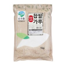 산과들 찹쌀가루(국내산) 1kg, 1개