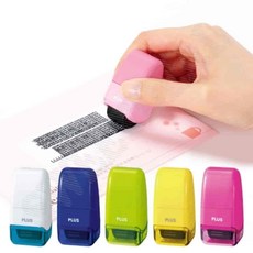 플러스 미니롤러스탬프 케시퐁 그린(연두) 1P 송장지우개 운송장지우개