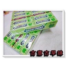 箭牌口香糖 薄荷口味 20條/盒 懷舊零食, 1個