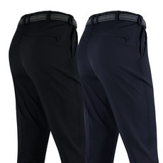 2장 GTM 겨울 남성 고급원턱 무지바지 기모팬츠 이중포켓 하의