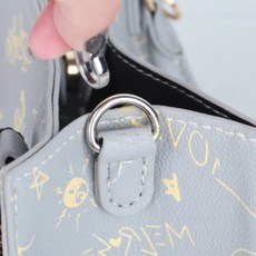 가온로그 라운드 D링 실버 20mm 2P 가방부자재