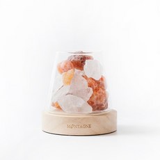 Montagne 白水晶紅瑪瑙富士山水晶擴香組，精油可選，居家淨化能量，提升生活品味, 1個, 薰衣草10ml