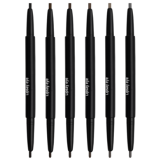 미라클다인 1+1 오토 눈썹펜 잘 안번지는 질 안지워지는 아이브로우 펜슬 추천, 블랙, 2개