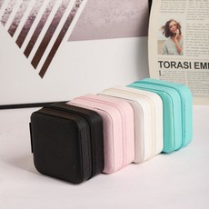 針線套裝 針線盒 家用 縫補 手縫線工具 學生宿舍 便攜式 小型針線套盒, 【黔紅色】空收納盒#【不含針線】, 1個