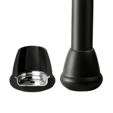 모아빛 찢어지지 않는 의자 발 커버 8개, 1세트, 블랙