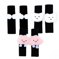요기잇다 안전벨트 커버 안전벨트인형, 화이트 베어