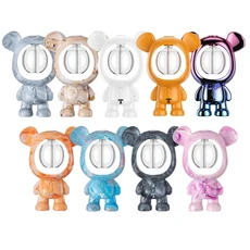 小熊除臭噴香機，清新空氣，持久香氛，營造舒適居家環境, 55ML專用精油【梔子花】, 一般