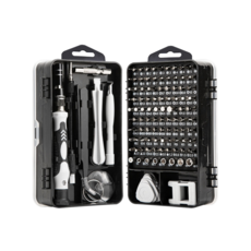 小優購物 專業螺絲刀工具組 多功能螺絲起子套裝 手機電腦維修工具, 1個, 115件起子組升級版